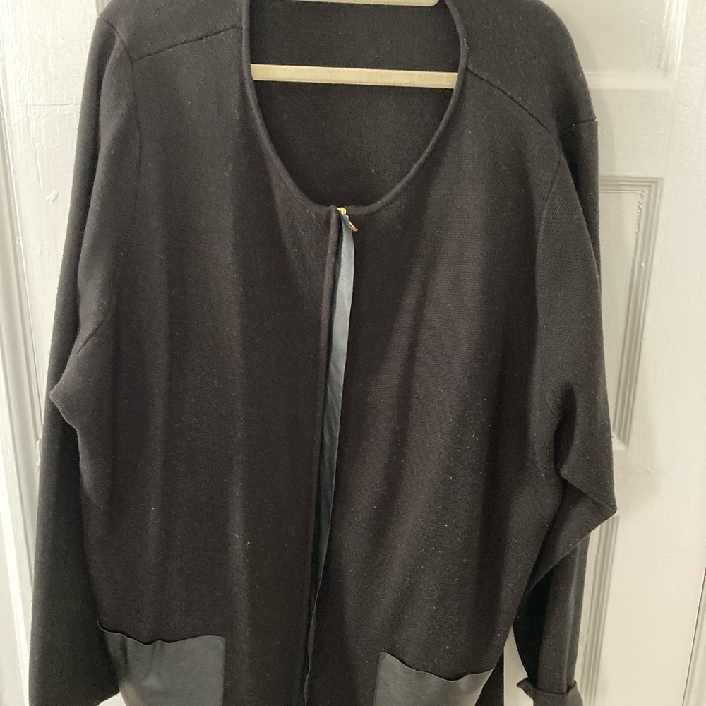 Calvin Klein zip up sweater